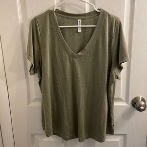 ATHLETA GREEN TOP - 1X